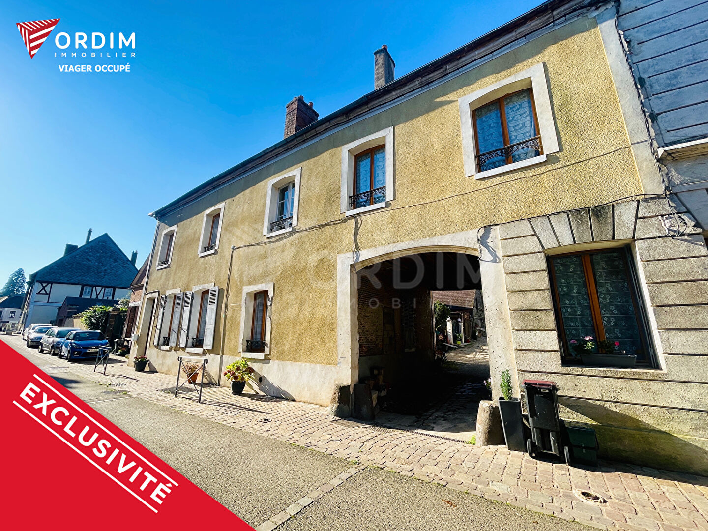 **Maison spacieuse en viager occupé à Saint-Fargeau**