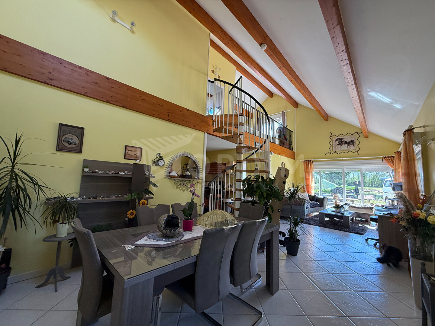 Photo Maison secteur Beaulieu sur Loire 4 pièce(s) 3 chambres  terrain 7140 m² image 3/6