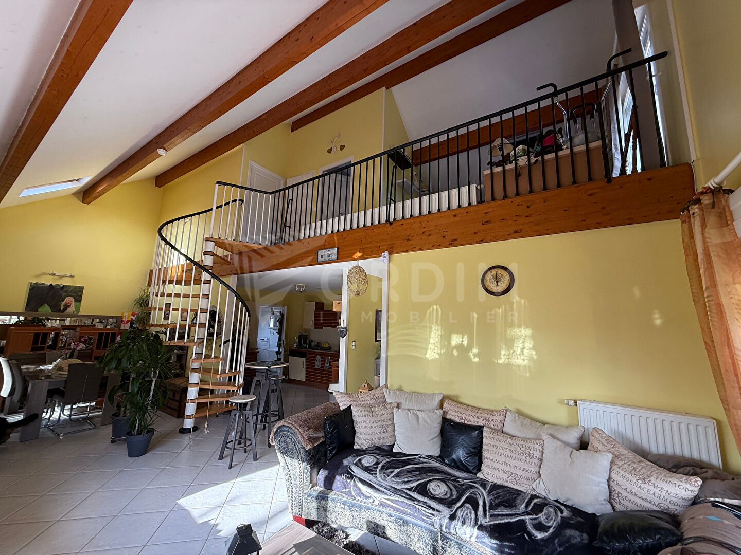 Photo Maison secteur Beaulieu sur Loire 4 pièce(s) 3 chambres  terrain 7140 m² image 4/6