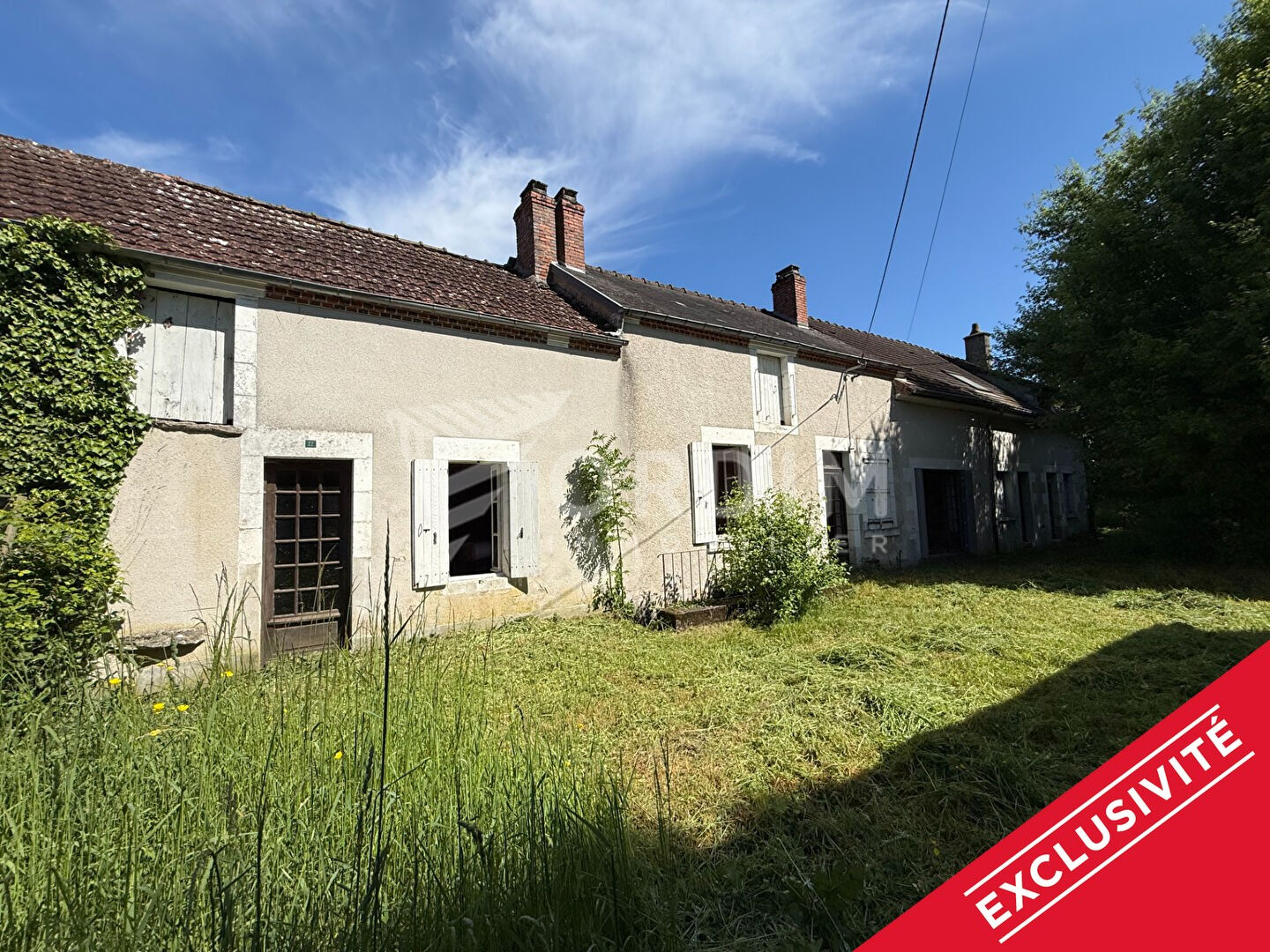 A Veaugues , maison de 6 pièces - 3 chambres - Dépendances -Terrain de 8 099 m²