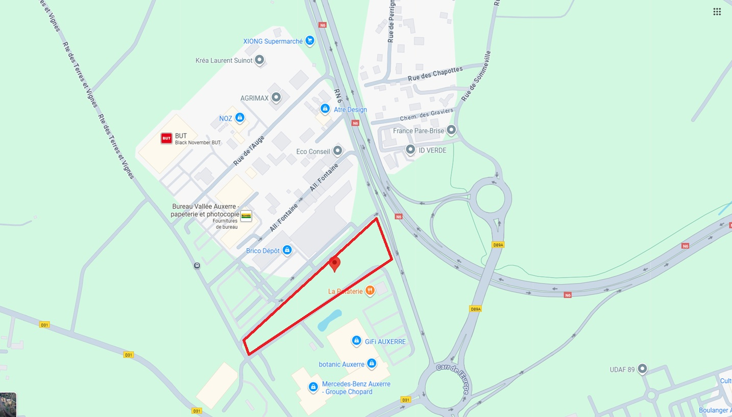 Photo ZONE COMMERCIALE PERRIGNY AUXERRE - TERRAIN CONSTRUCTIBLE DE 3012M² image 3/6