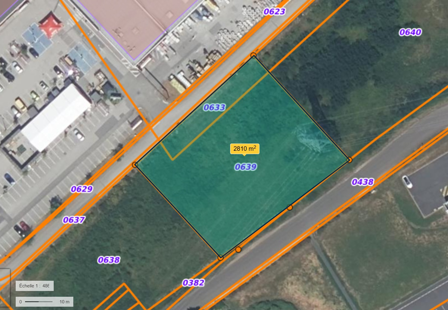 Photo ZONE COMMERCIALE PERRIGNY AUXERRE - TERRAIN CONSTRUCTIBLE DE 2854M² image 2/6