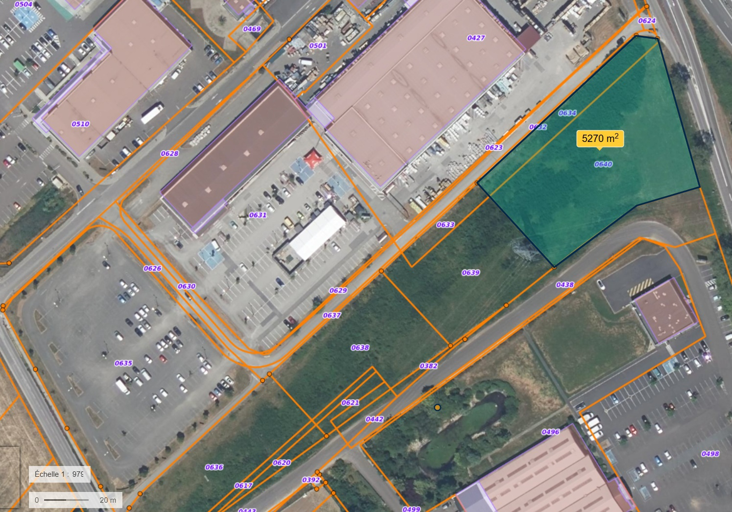 ZONE COMMERCIALE PERRIGNY AUXERRE - TERRAIN CONSTRUCTIBLE DE M²