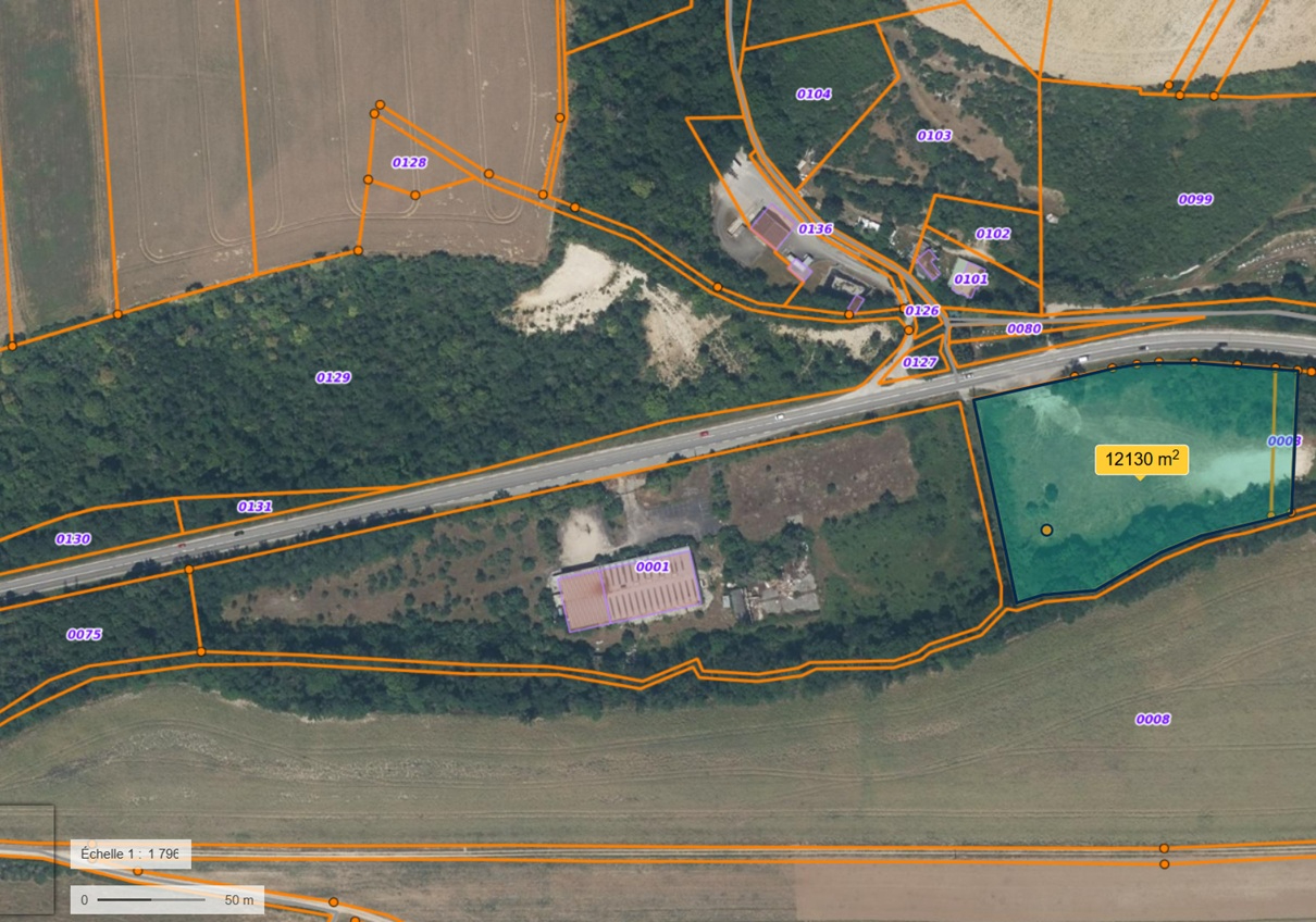 AUXERRE - TERRAIN CONSTRUCTIBLE DE  12.220M² - AXE A6 SUD - LIAISON SUD