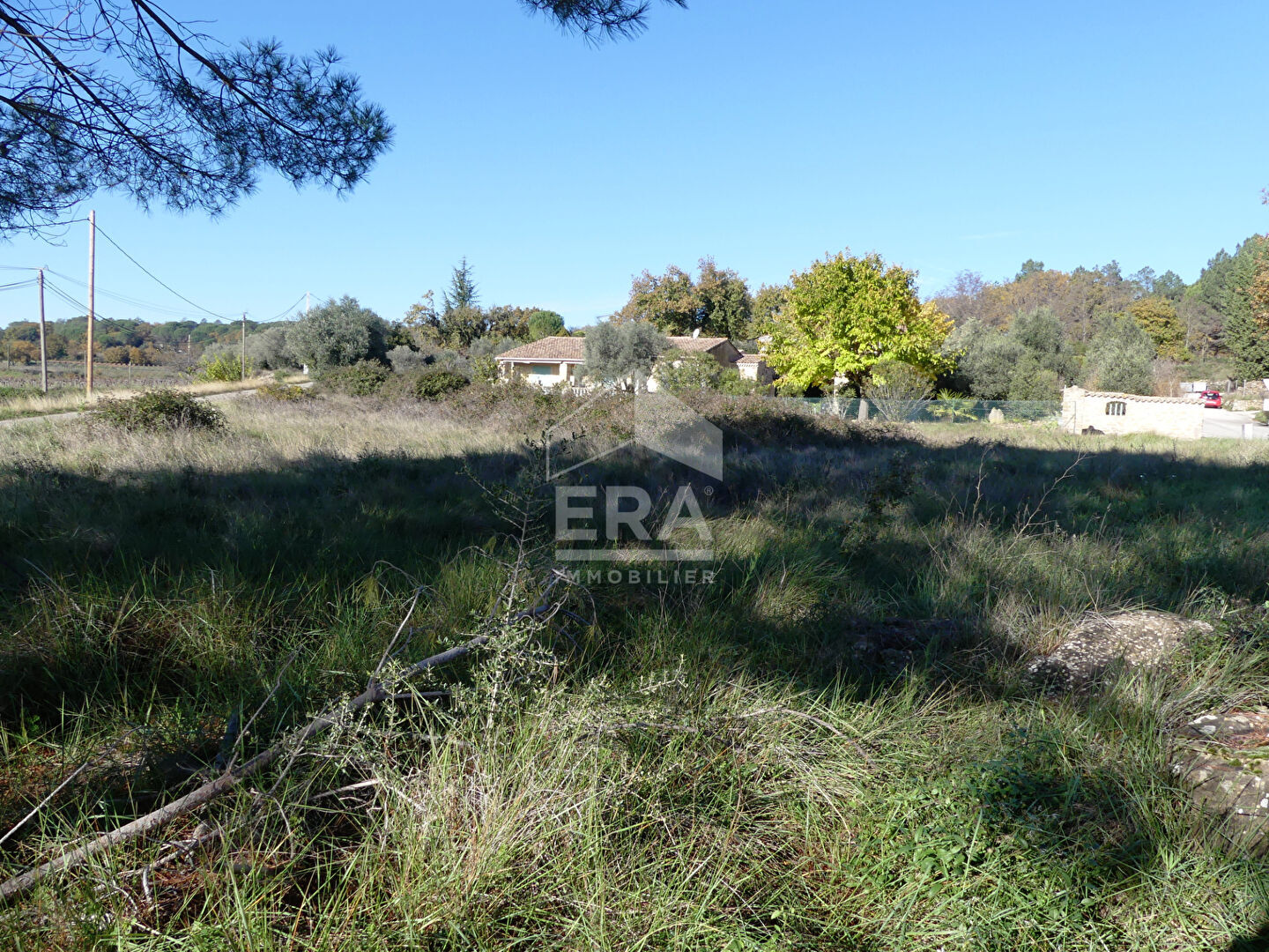 Photo TERRAIN CONSTRUCTIBLE EN CAMPAGNE SABRAN image 2/4