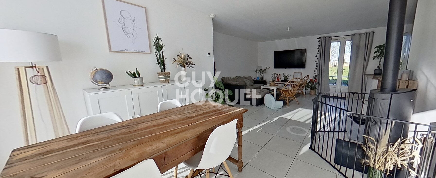 VENTE d'une maison T4 (93 m²) à SAINT MEDARD D AUNIS