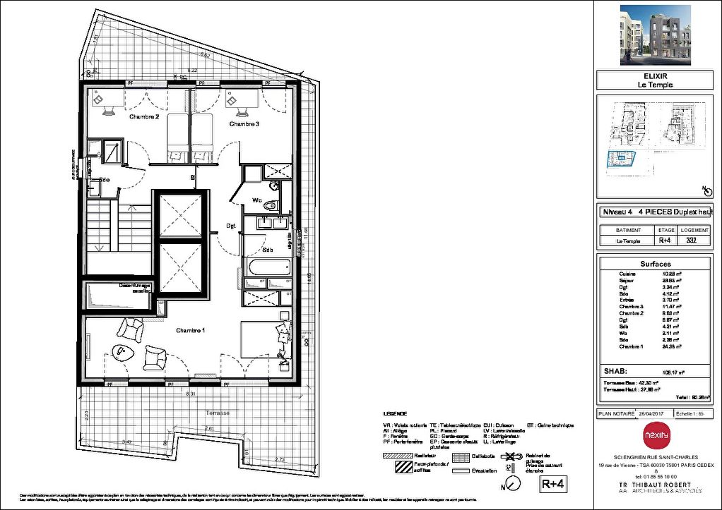 Vente Appartement de 4 pièces 109 m² - ENGHIEN LES BAINS 95880 | PIERRE INVEST - AR photo3