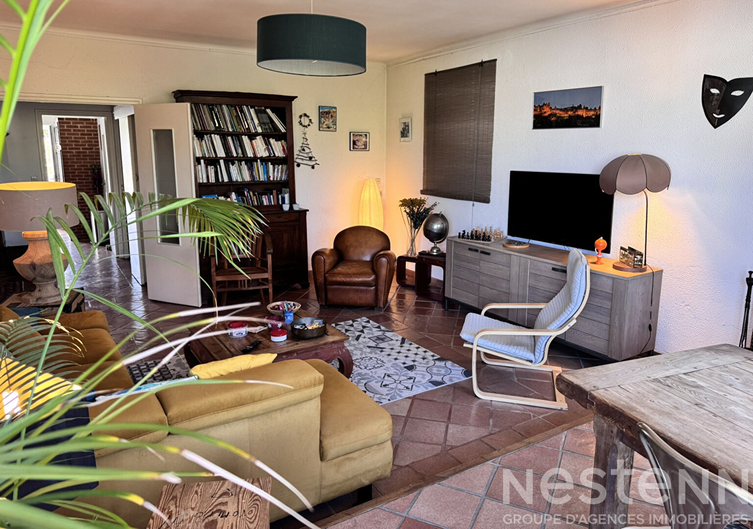Photo Vente immeuble Carcassonne comprenant local commercial loué 1912 euros et logement 115 m² avec terrasse image 3/6