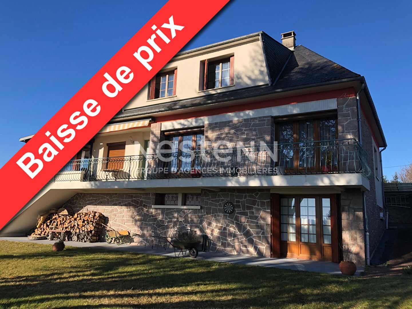 Maison * 7 Pièces * 210 M² * 19250 Maussac * 262 000  €