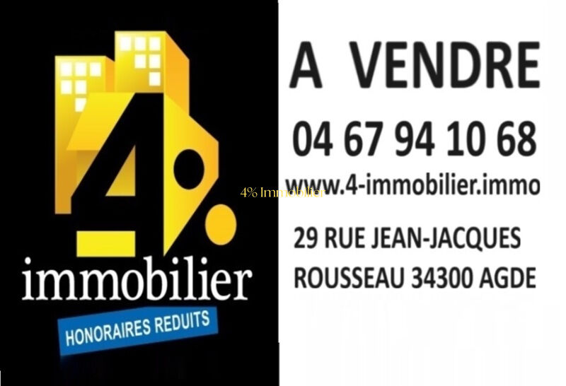 Agence immobilière de 4% Immobilier Export - 4 % Immobilier Agde