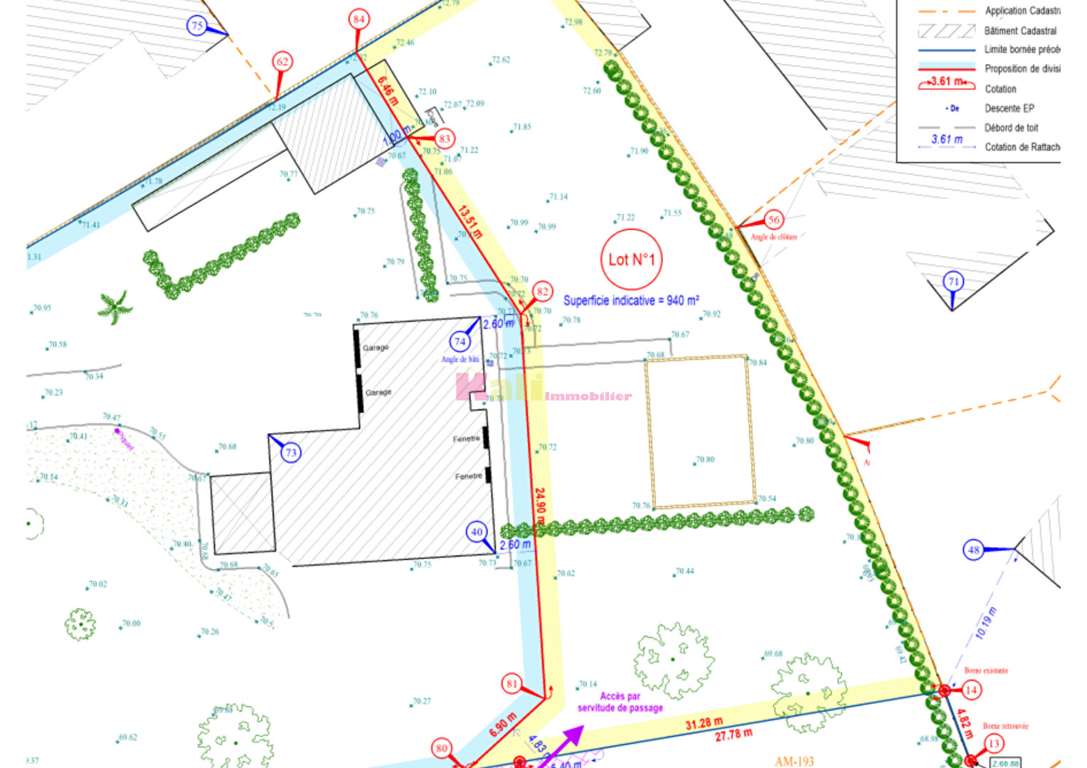 Photo Terrain à batir Guipavas 900m² image 2/5