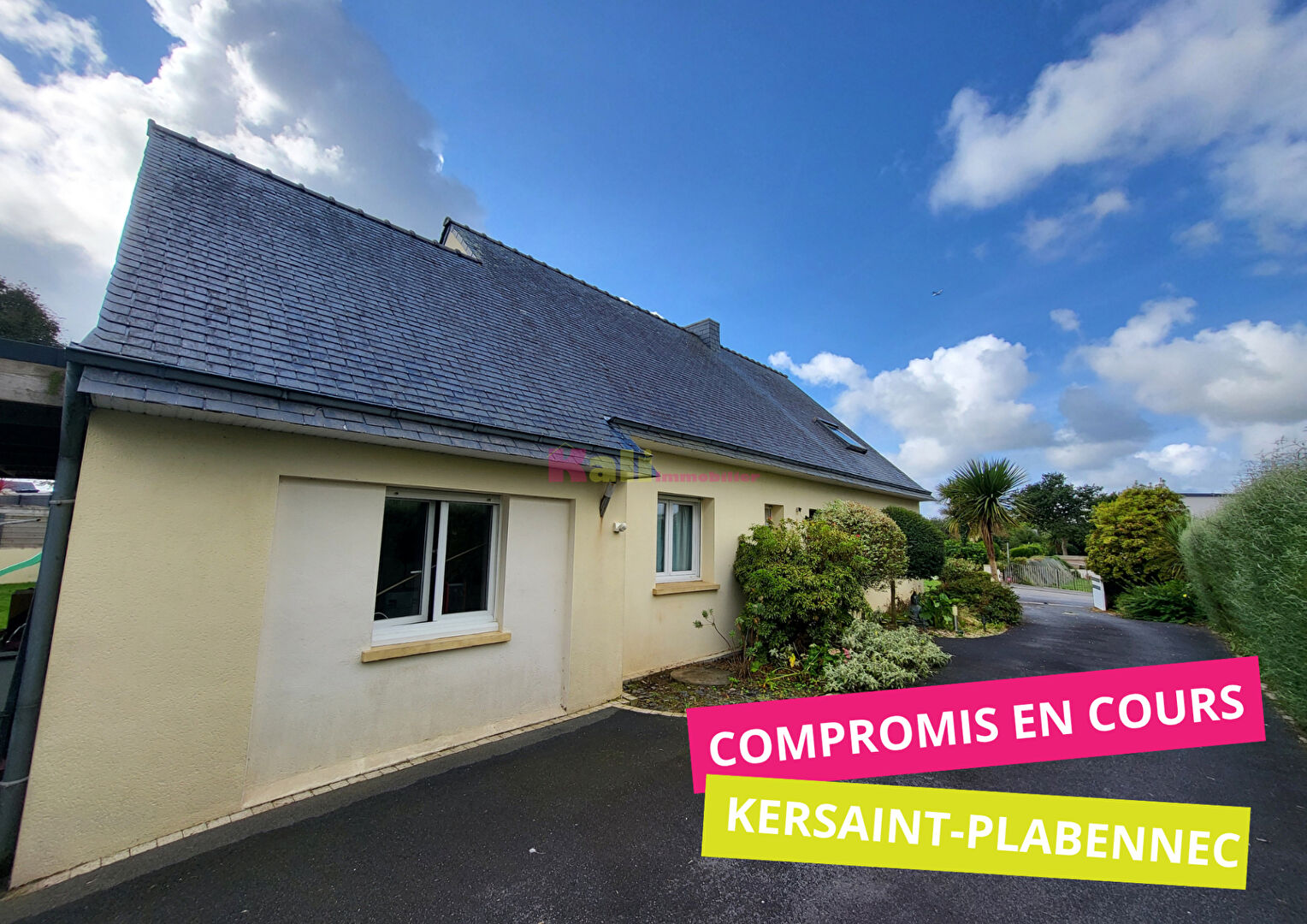 Maison avec de beaux-volumes à Kersaint-Plabennec