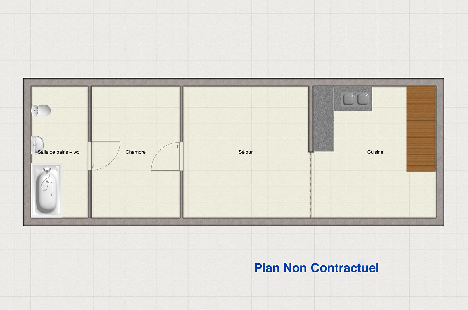 Photo A LOUER APPARTEMENT F2 BIS image 6/6