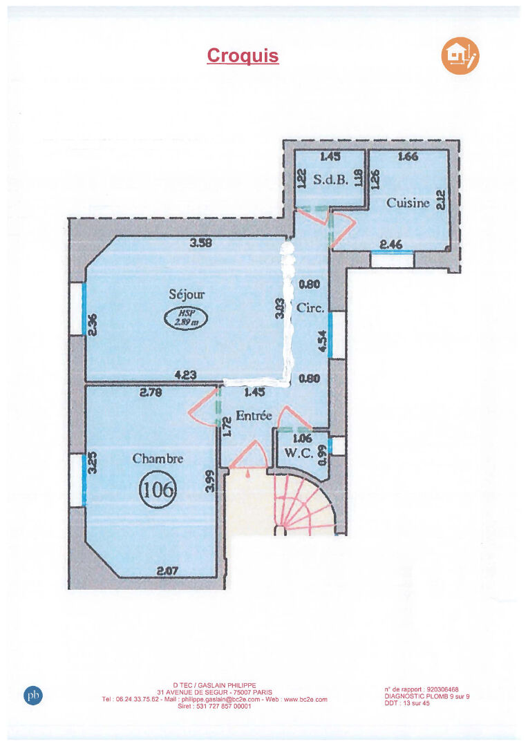 Paris Appartement&nbsp;400 000&nbsp;&euro;