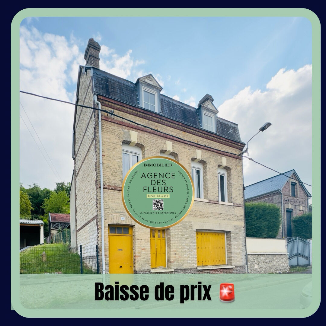 Maison d'habitation à rénover avec garage