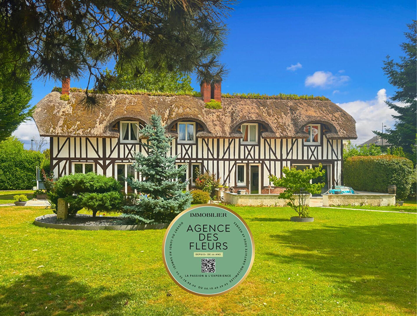 Photo Belle chaumière en parfait état image 1/6