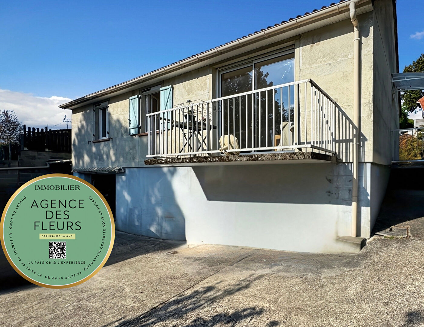 Pavillon sur sous-sol