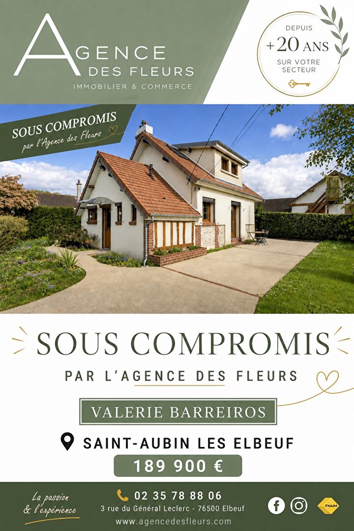 Agence immobilière de AGENCE DES FLEURS Elbeuf