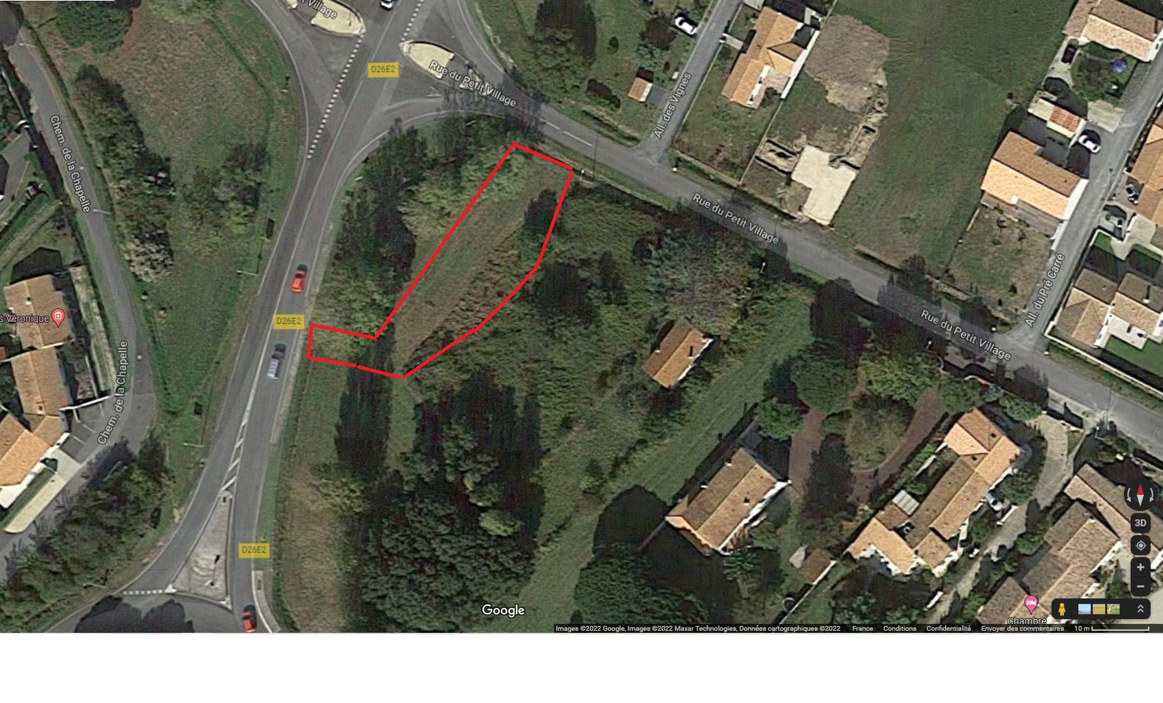 Photo Terrain à bâtir 871 m² - Le Grand Village image 4/6
