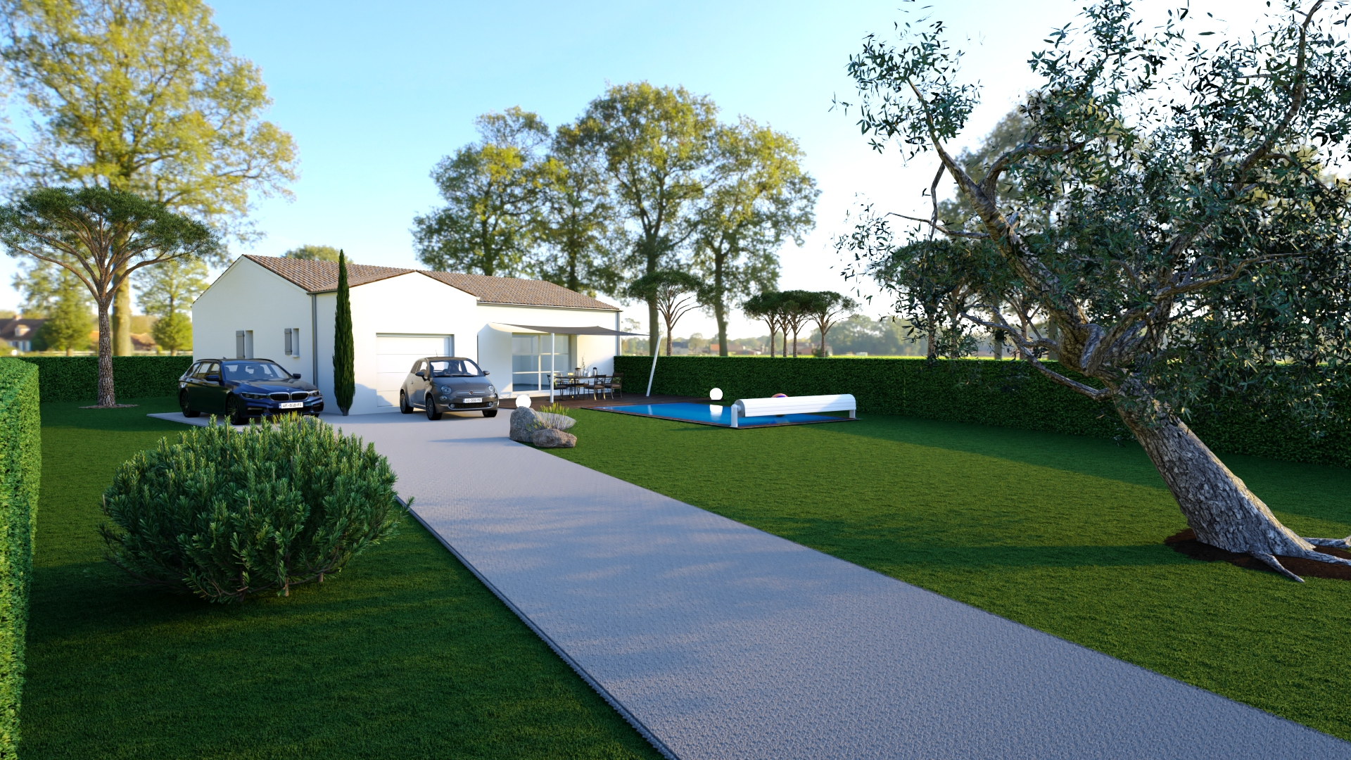 Photo Terrain à bâtir 871 m² - Le Grand Village image 6/6