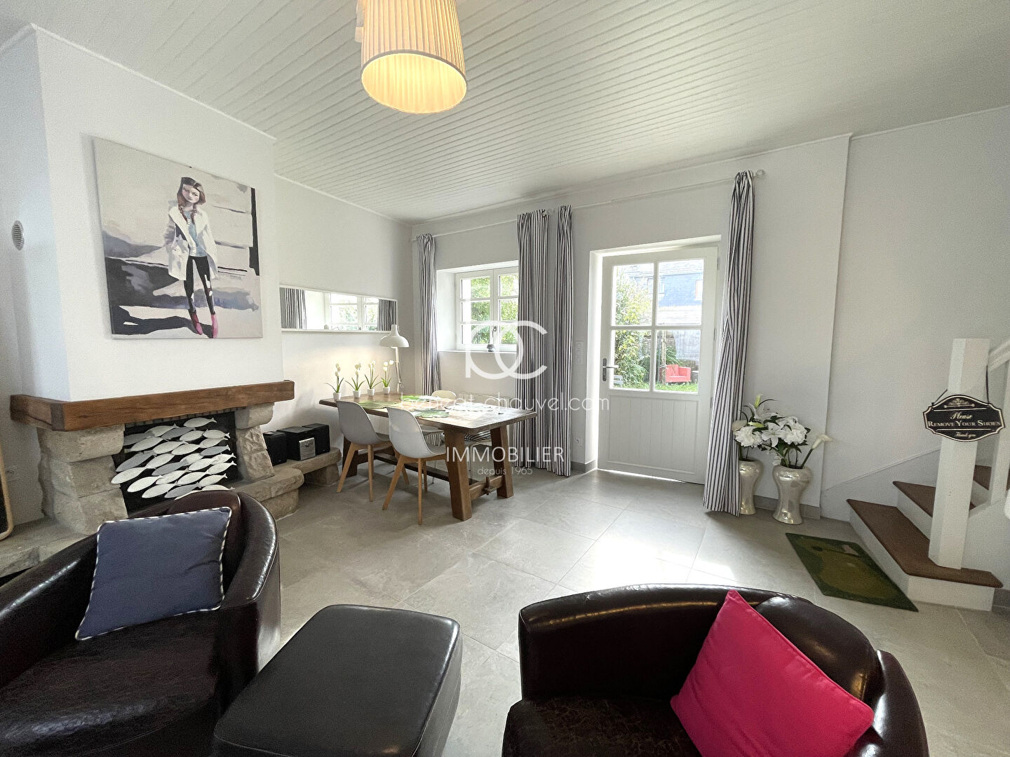 Maison T2 Rénovée 'Cosy' + Jardin Sud - Idéal Pied-à-Terre ou Locatif à SAINT-GILDAS-DE-RHUYS (56)