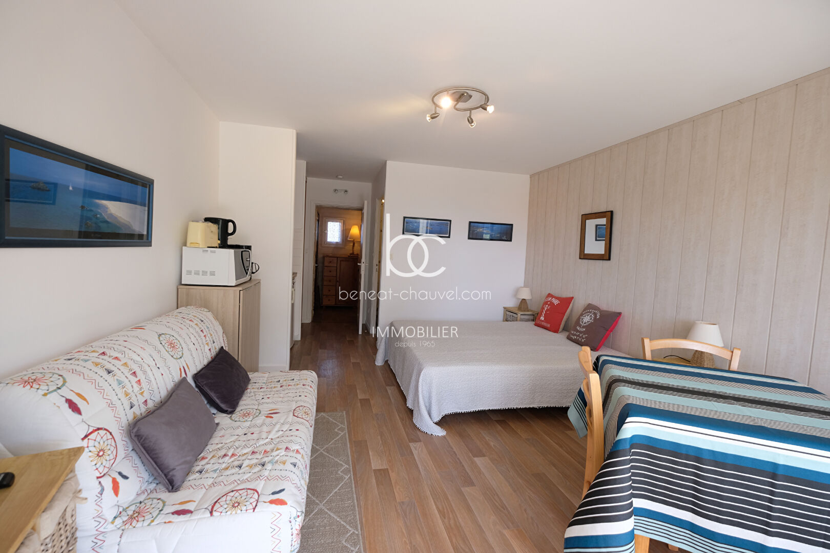 Photo APPARTEMENT VUE MER + TERRASSE + GARAGE - 50m Plage des Govelins - SAINT-GILDAS-DE-RHUYS (56) image 6/6