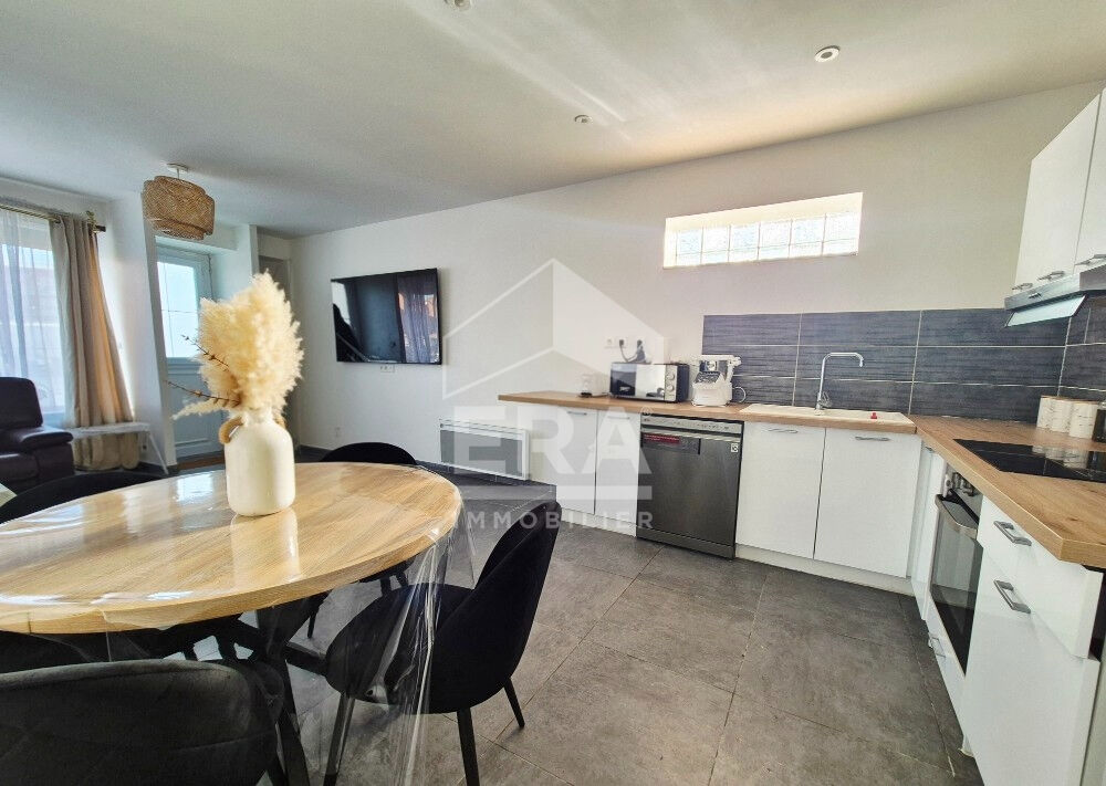 PLAIN PIED rénové, 3 chambres, garage, jardin - OIGNIES