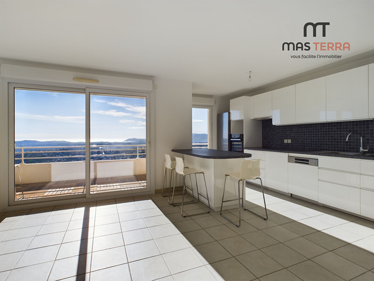 Appartement Grasse 3 pièces avec garage