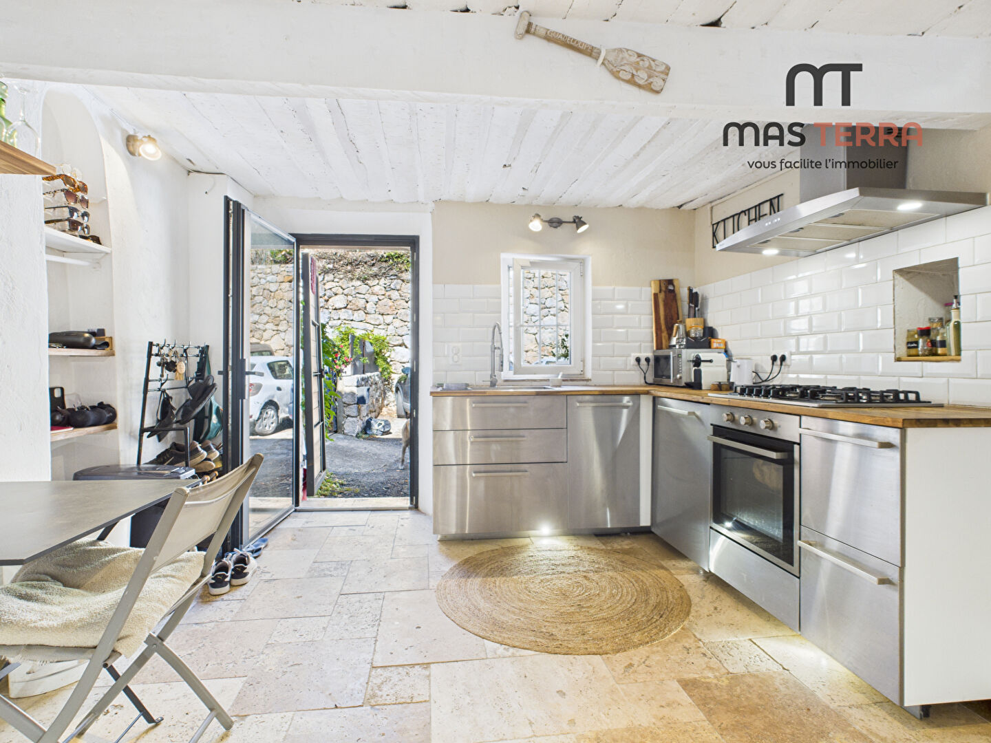 Photo Magagnosc, maison de village  en pierres en duplex dans hameau au calme absolu image 4/6