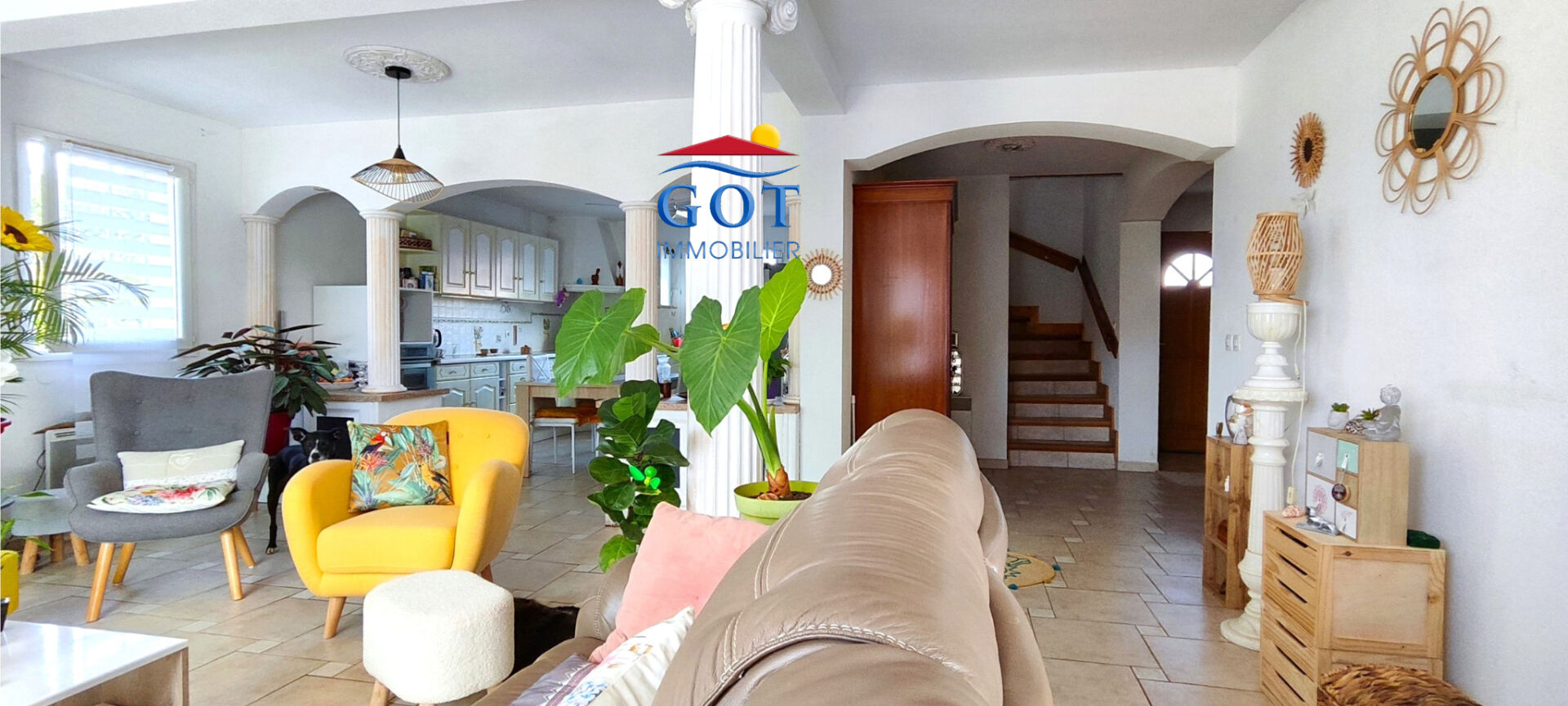 Photo Villa 4 Faces, 3 chambres, garage, piscine,125 m2-Saint Laurent de la Salanque image 2/6