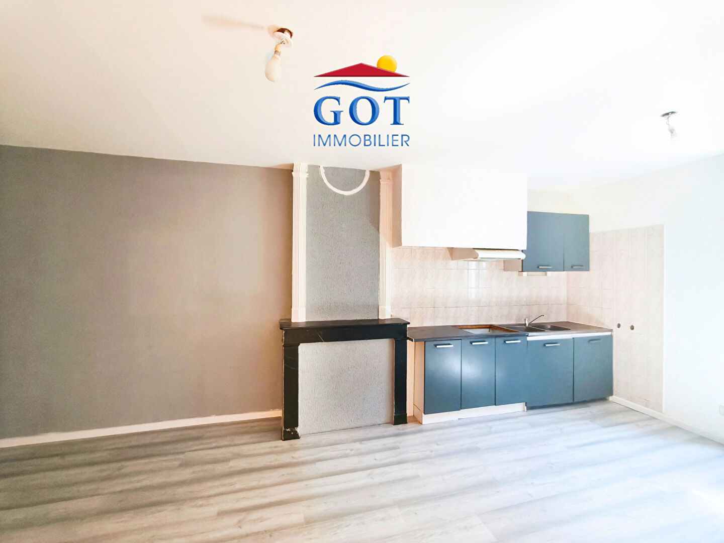 Saint-Laurent-de-la-Salanque : T3 traversant lumineux de 78 m², centre à 5 min des plages