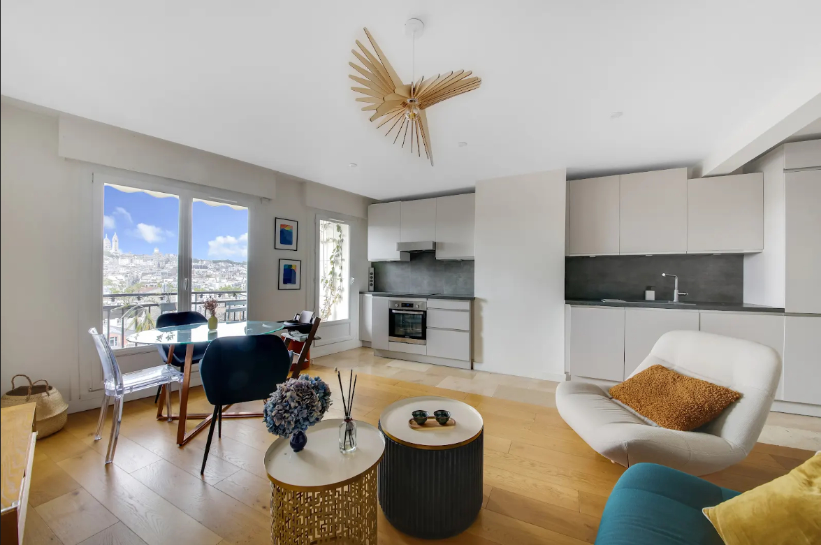 Photo Magnifique appartement de 3 pièces avec vue Sacré-Coeur image 1/6