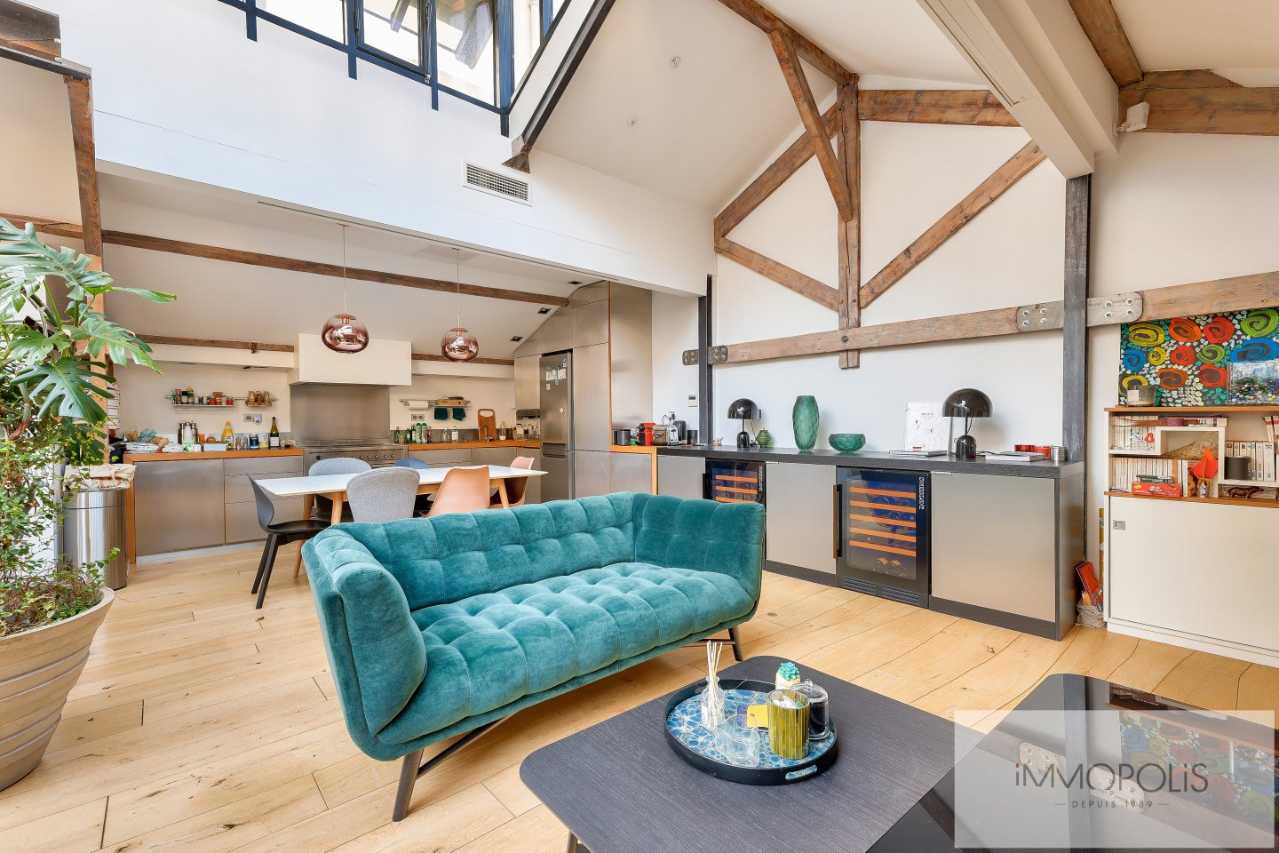 Photo Loft comme une maison Joseph de Maistre / Caulaincourt Dernier étage ! image 5/6