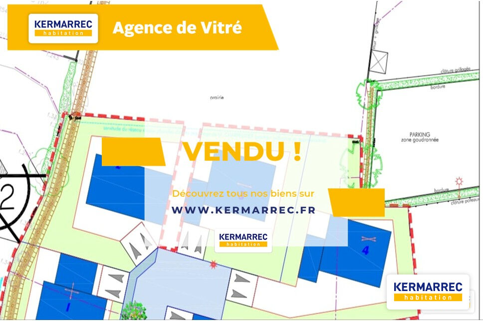 Photo A VENDRE Terrain Constructible Viabilisé de 505 m² à Mondevert - 49 945  HAI image 1/3