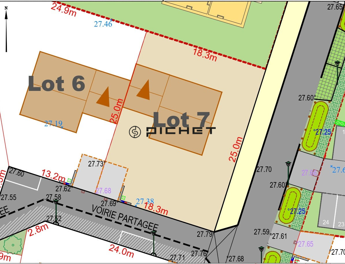 Biscarrosse CENTRE VILLE TERRAIN Libre de constructeur