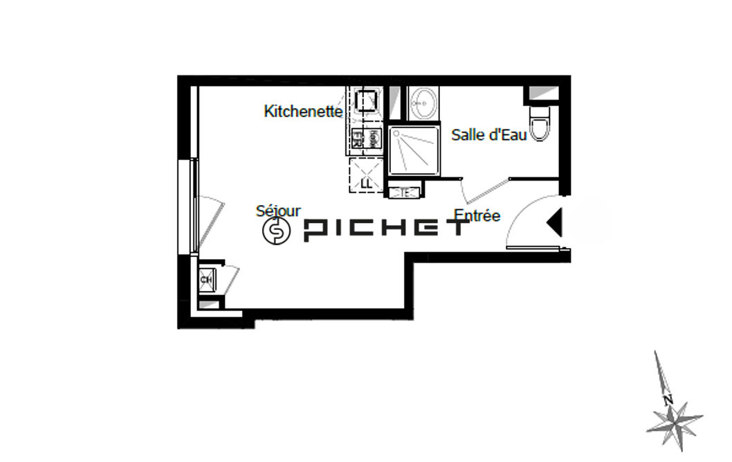 Photo Bayonne Studio avec parking image 2/3