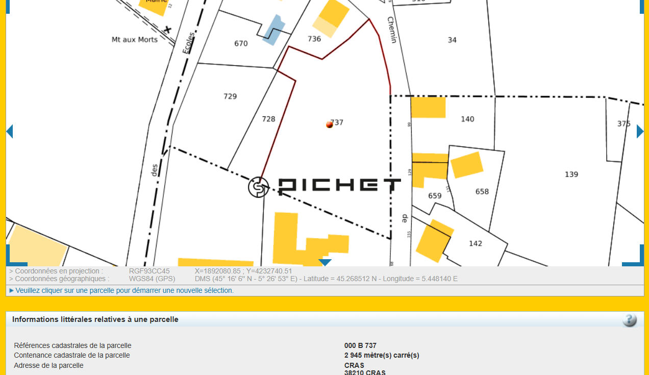 Agence immobilière de PICHET Paris 8