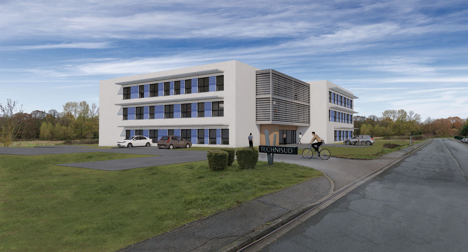 A VENDRE BUREAUX NEUFS A JOUY-AUX-ARCHES DIVISIBLES A PARTIR DE 134.23 M²