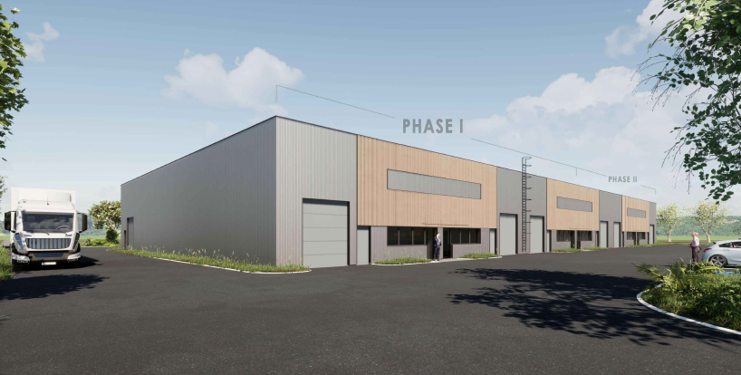 Photo LOCAUX D'ACTIVITES NEUFS - A VENDRE - BASSE HAM - PROCHE THIONVILLE - A PARTIR DE 202 M² image 2/2