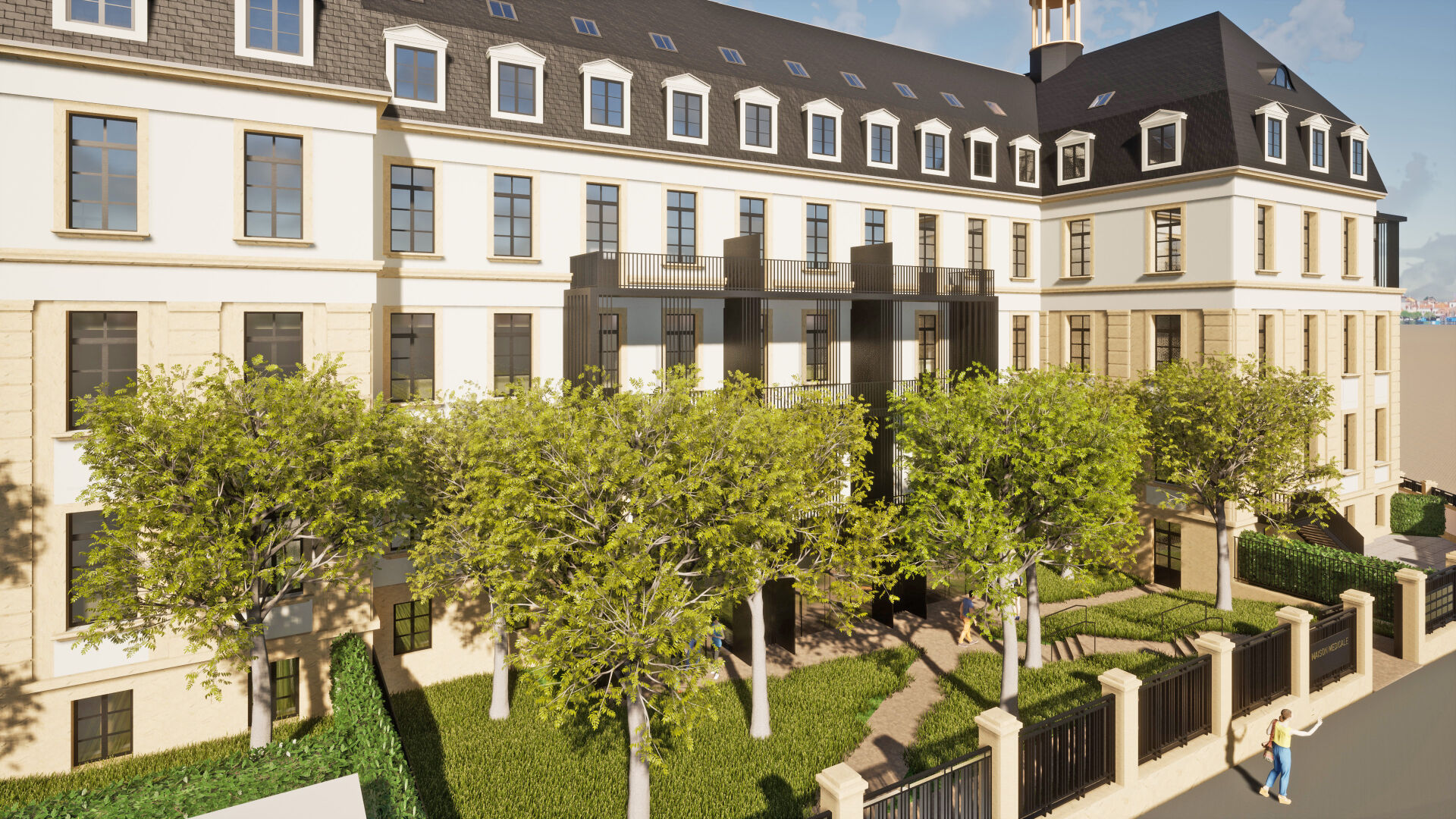 Photo A VENDRE CELLULE MEDICALE - QUARTIER GARE - RESIDENCE IMPERATRICE - QUARTIER SAINTE-THERESE - 148.05 M² image 2/5