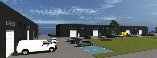 A VENDRE BATIMENT D'ACTIVTE NEUF DIVISIBLE A PARTIR DE 300 M² - AXE METZ THIONVILLE