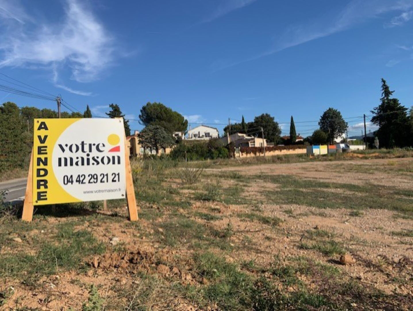 Terrain Pourrieres 600 m2