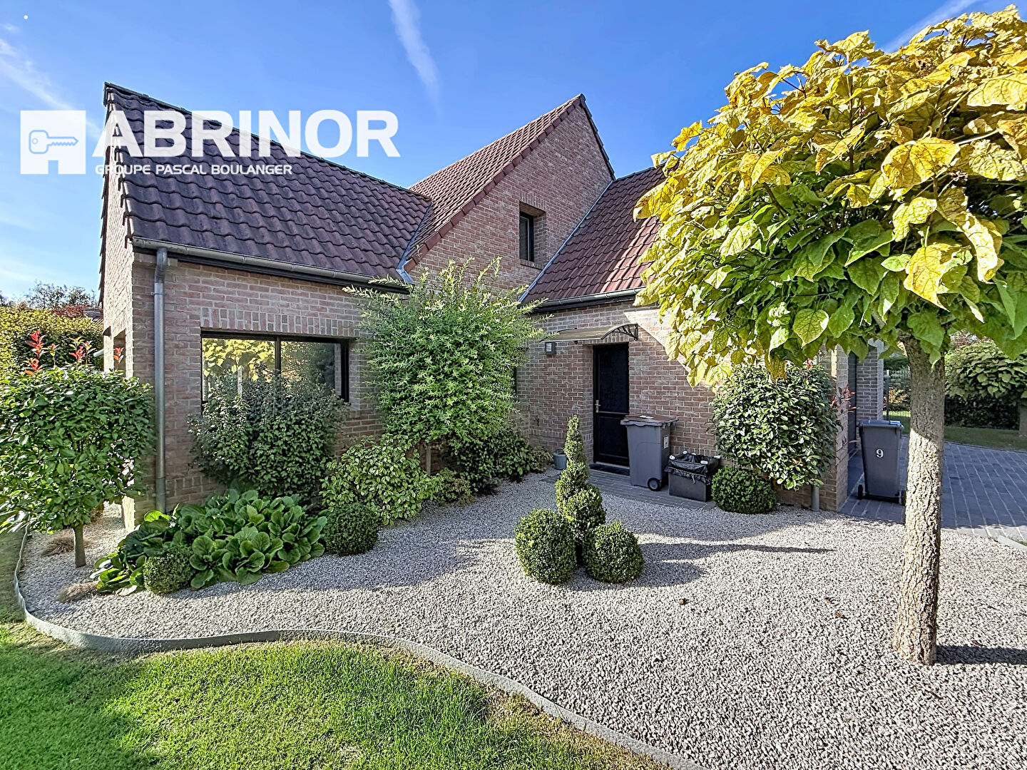 Villa contemporaine à Capinghem.