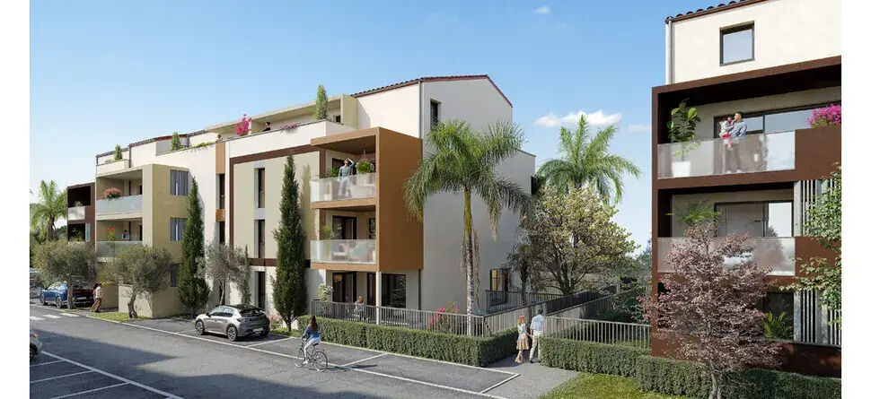 Photo À VENDRE APPARTEMENT T3 DE 61 M² AVEC TERRASSES ET JARDIN PRIVATIF image 3/4