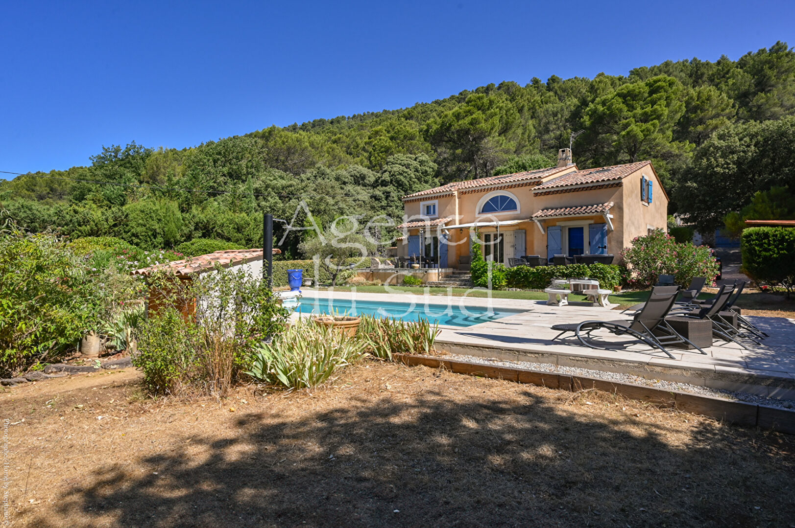Photo Villa de charme de plus de 250m² avec dépendances, piscine et verdure. image 4/6