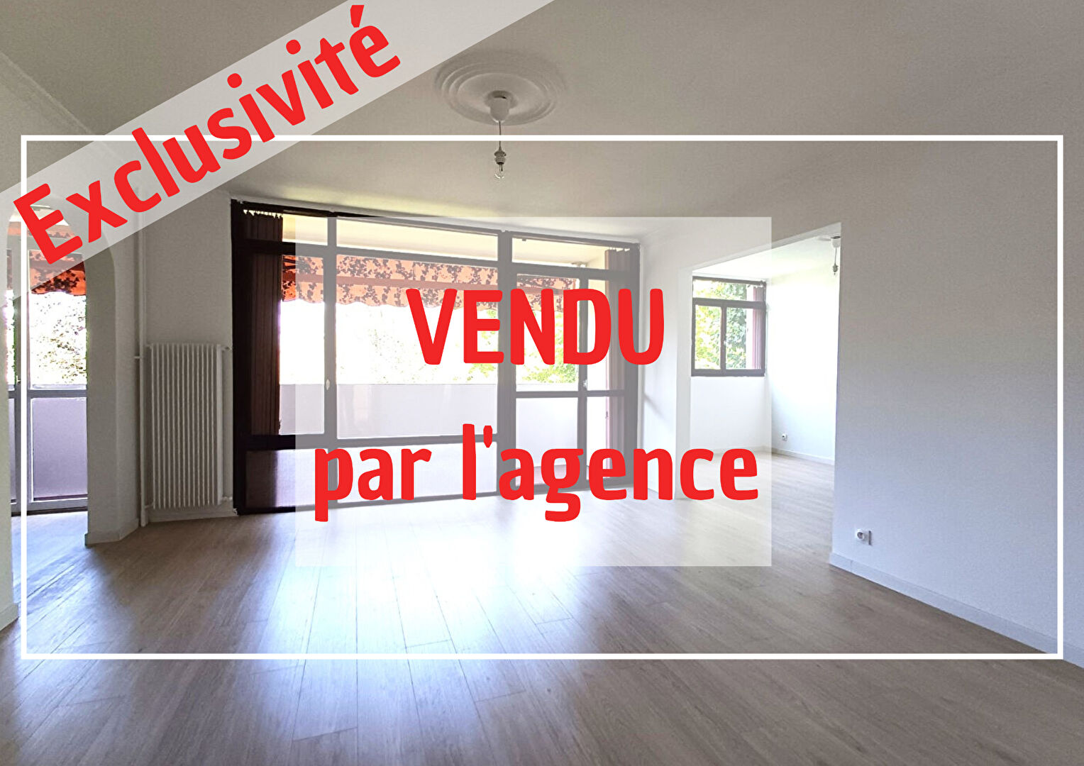 Appartement T3/4 - Rénové - 81,32 m² - Extérieur