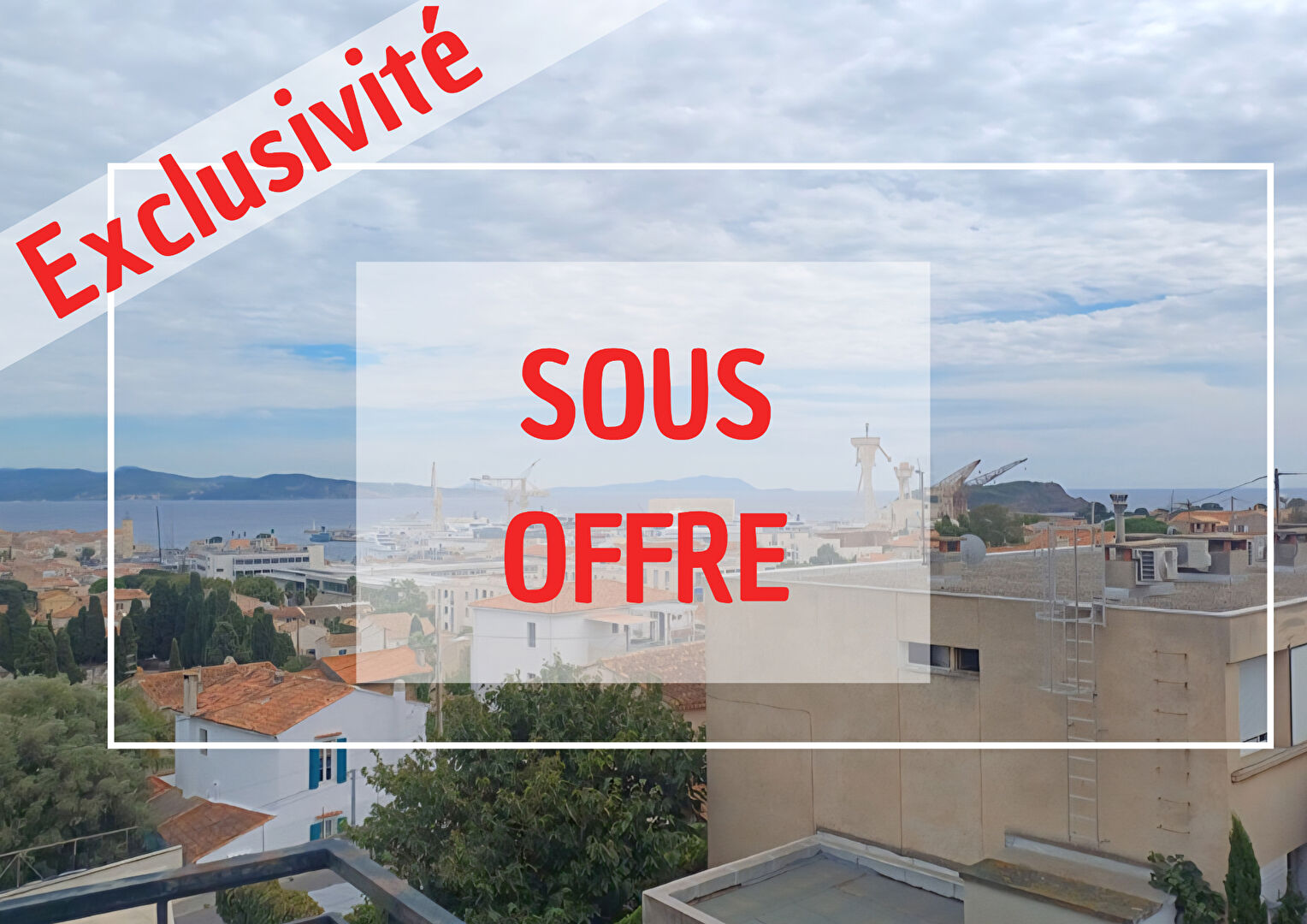 Appartement La Ciotat 3, VUE MER, A rénover
