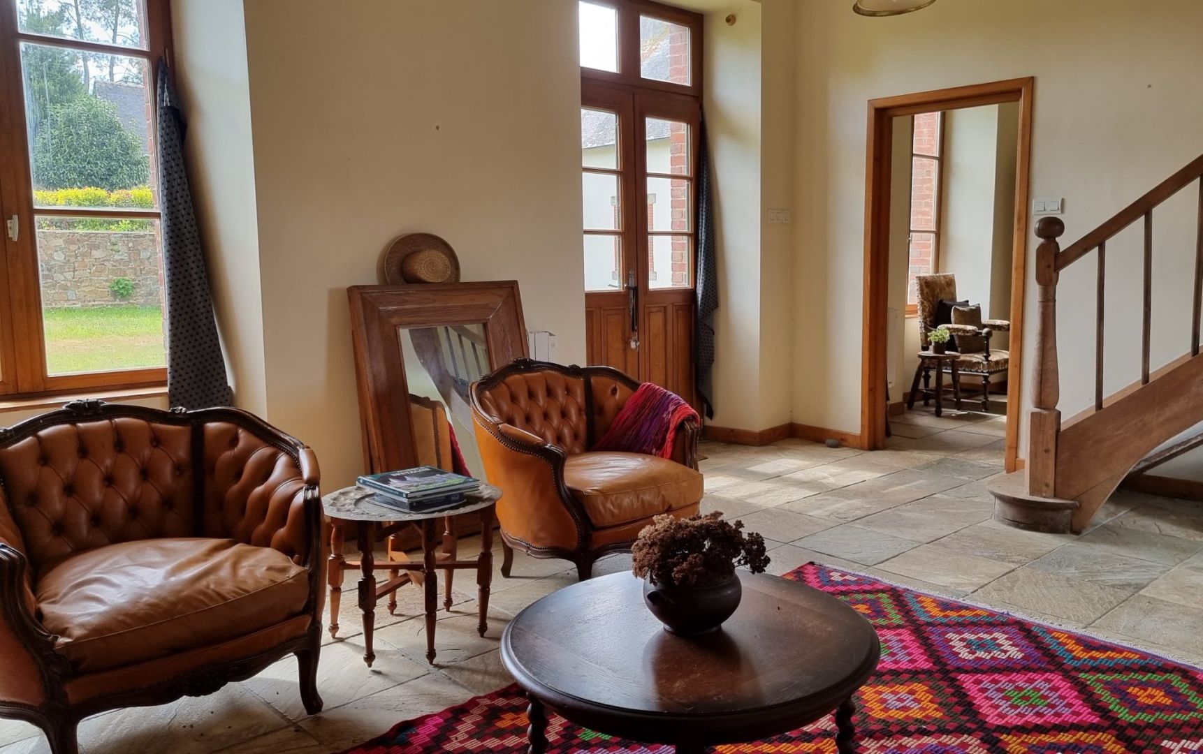 Photo COTES D'ARMOR, Merléac, Ancien Maison D'école De 3 Chambres Avec 2 Appartements à Deux Chambres image 2/6