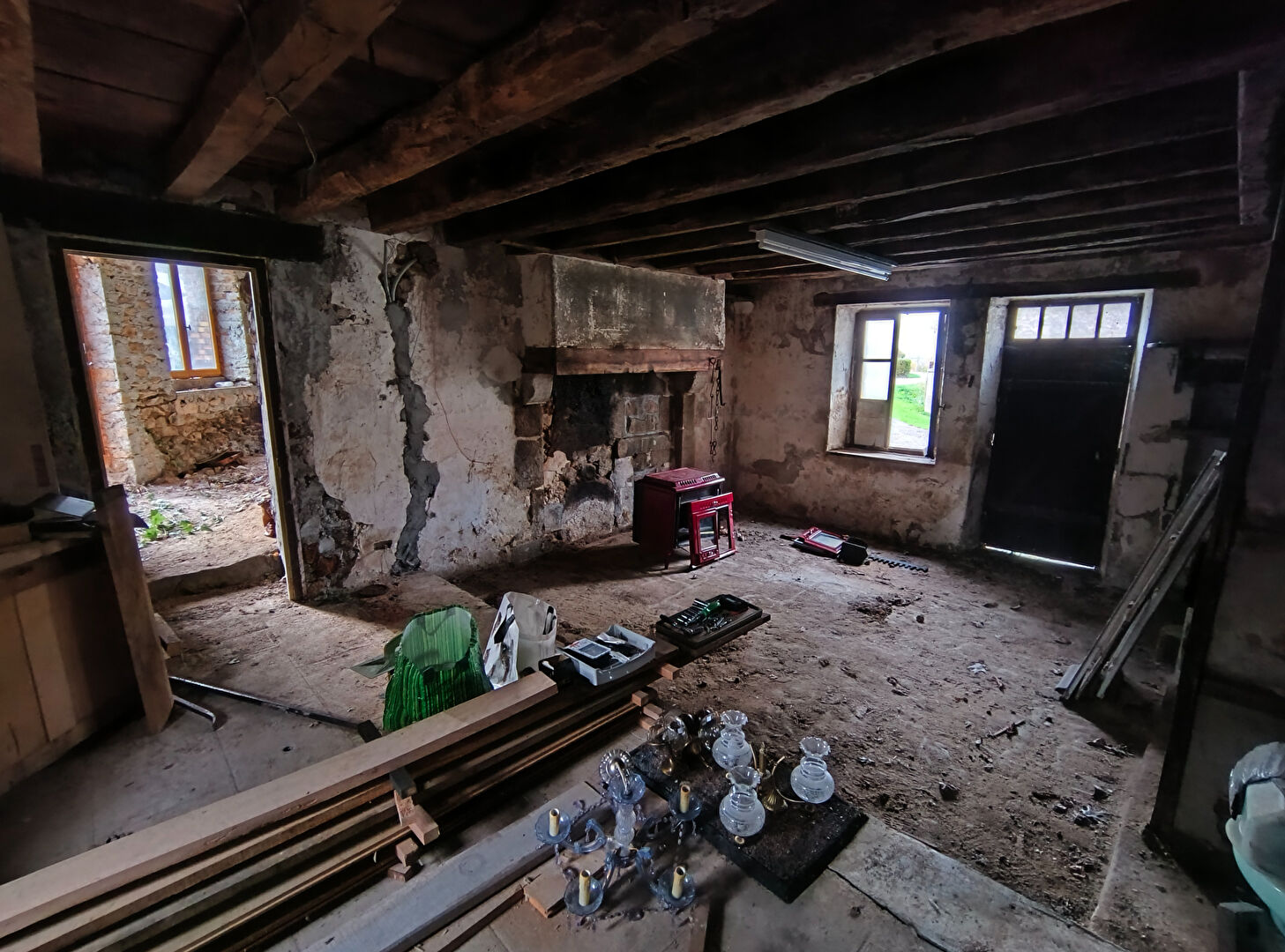 Photo HAUTE-VIENNE - Folles - Maison à rénover entièrement et deux granges image 4/6