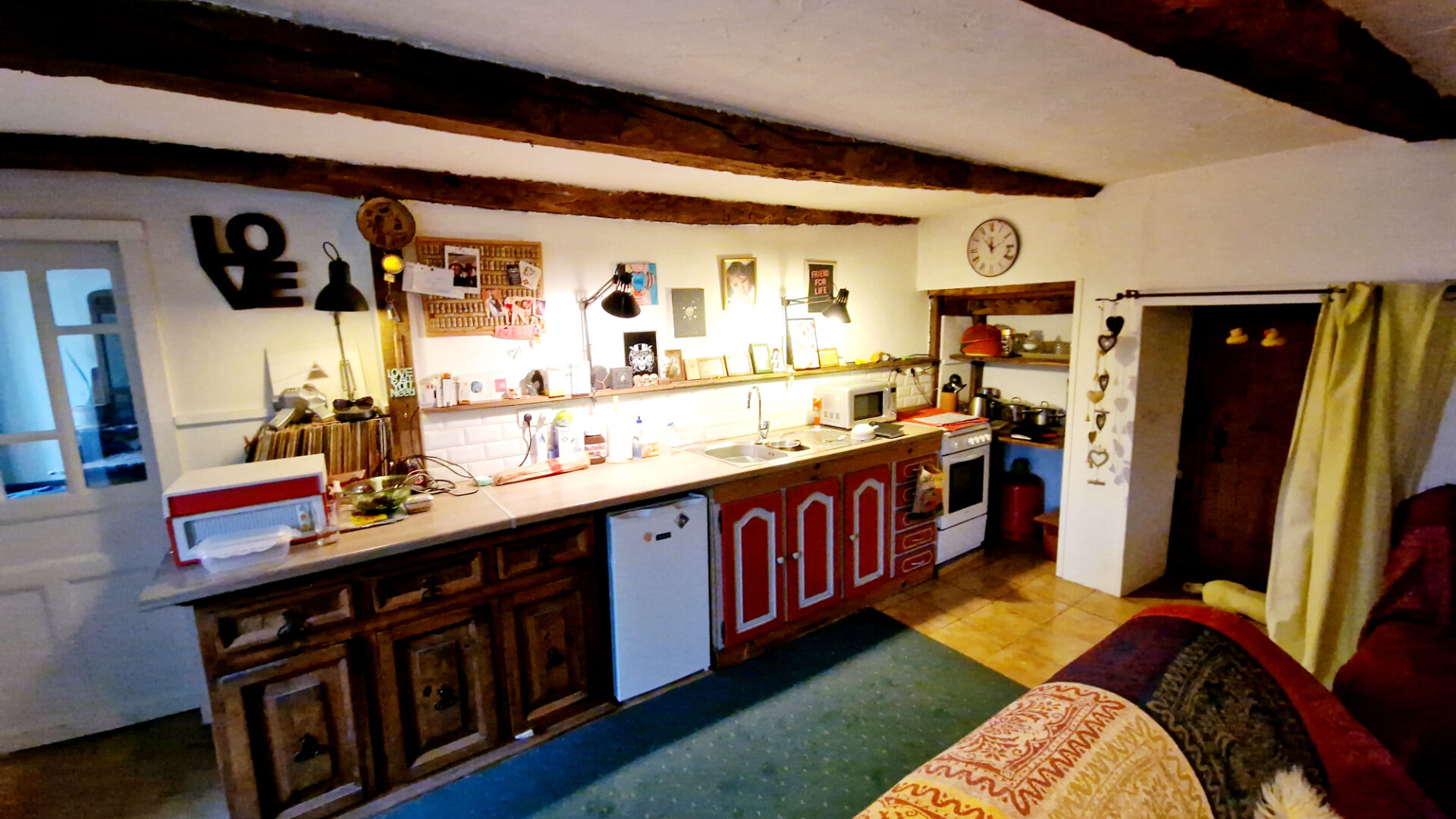 Photo MORBIHAN - Proche Menéac- Maison 1 chambre avec grand jardin, bûcher, atelier (interieur)  et dépendance. Grand grenier à aménager image 5/6